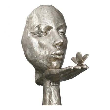 Figurina Desire rasina, argintiu, 34x10x16.5 cm [1]