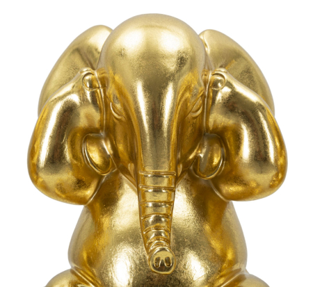 Figurina, Elefant care nu vede /nu aude/nu vorbeste, set de 3 bucati cm ø 15,5x20,5 [3]