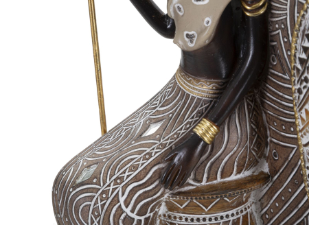 Figurina, Familie tribala Masai cm 16,5x11,5x38 [3]