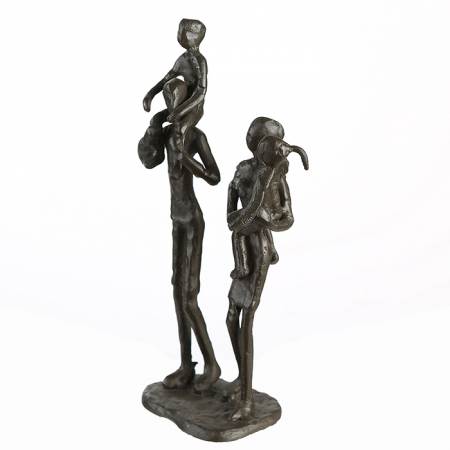Figurina FAMILY, metal, 22x10X6 cm [4]