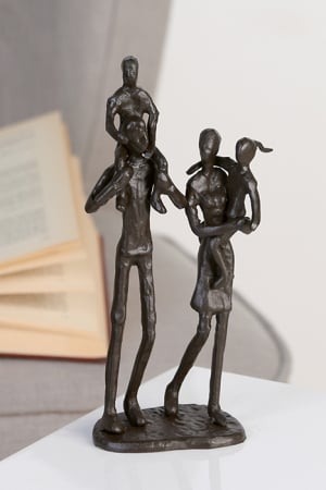 Figurina FAMILY, metal, 22x10X6 cm [0]