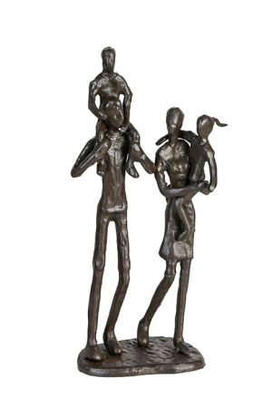 Figurina FAMILY, metal, 22x10X6 cm [1]