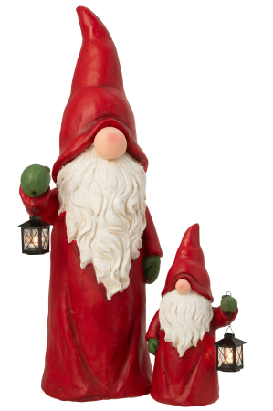Figurina, Felinar Gnome, multicolor, L [3]