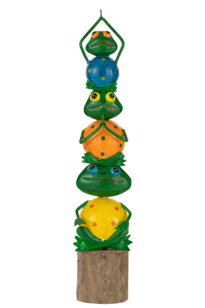 SALE % - Figurina, FROG PYRAMID, L
