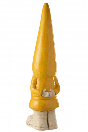 Figurina Gnome de gradina, Outdoor Mgo Galben, L, L 24| W 24| H 96 cm [1]
