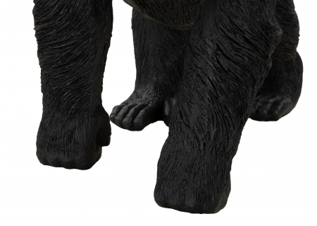 Figurina Gorilla, Rasina, Negru, 37.5x35x21.5 cm [3]