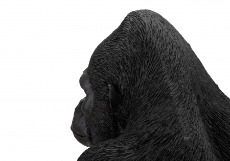 Figurina Gorilla, Rasina, Negru, 37.5x35x21.5 cm [2]