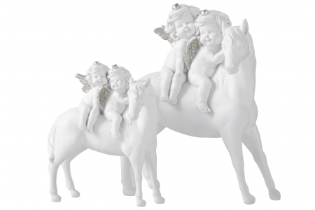 Figurina inger Angel, Compozit, Alb , 22x10.5x24.5 cm [1]