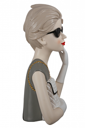 Figurina Lady Bag, Rasina, Multicolor, 18x29x15 cm [3]