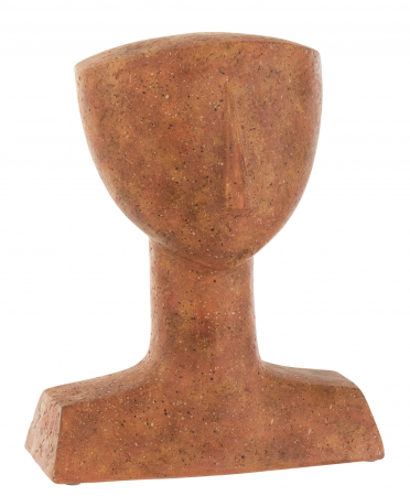 SALE % - Figurina Lea, Rasina, Portocaliu, 23.5x16.5x31 cm