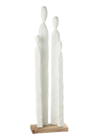 Figurina, Lemn, Alb , 28.5x14x95 [1]