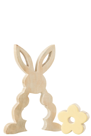 Figurina, Lemn, Galben, 25.5x17.5x2.5 [1]