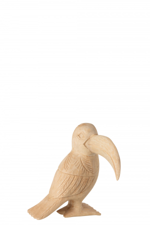 SALE % - Figurina, Lemn, Natural, 19x16x22 cm