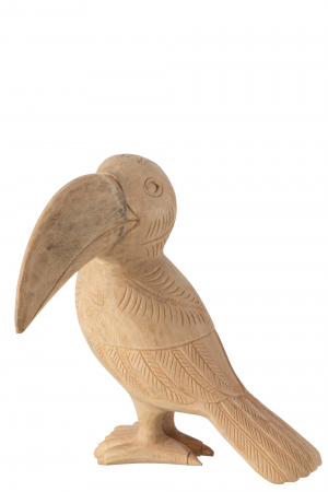SALE % - Figurina, Lemn, Natural, 29.5x24x33 cm