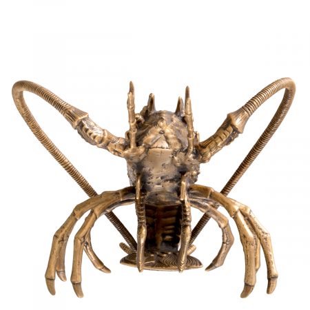 Figurină Lobster, finisaj din alamă cu aspect vintage , Dims: W. 23.5 | D. 24 | H. 18  (CM) [2]