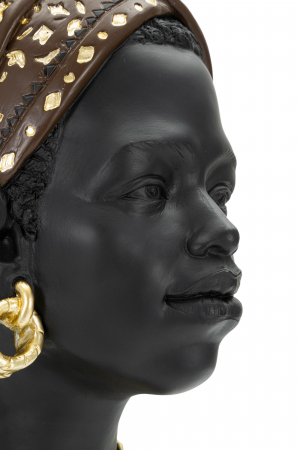 Figurina Massai Woman, Rasina, Multicolor, 30x19x18.5 cm [5]