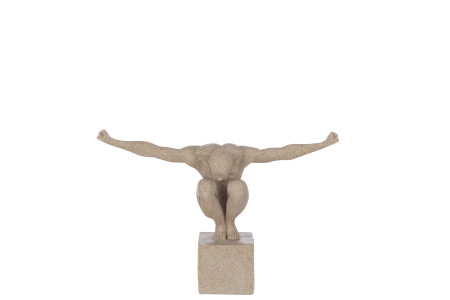 Figurina, Material sintetic, Bej, 32x11.5x23 [1]