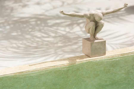 Toate produsele - Figurina, Material sintetic, Bej, 49x12.5x33