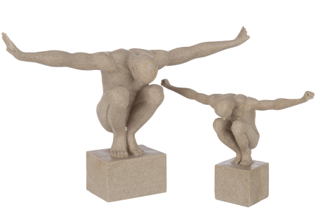 Figurina, Material sintetic, Bej, 49x12.5x33 [2]