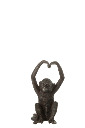 SALE % - Figurina, Material sintetic, Maro, 12.5x11.5x22.5
