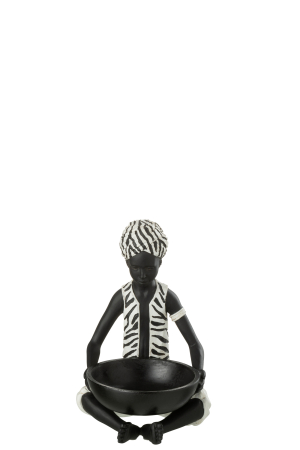 Tribal - Figurina, Material sintetic, Multicolor, 20x17x26