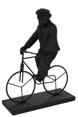 Figurine - Figurina, Material sintetic, Negru, 26x10.5x33