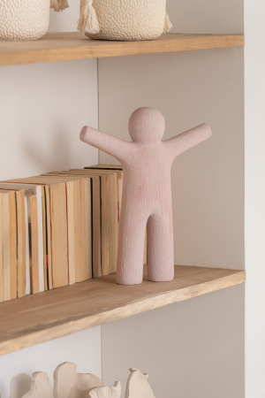 Figurina, Material sintetic, Roz, 32x6x40.5 [2]