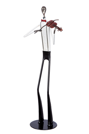 SALE % - Figurina musician Violin, Orchestra, metal