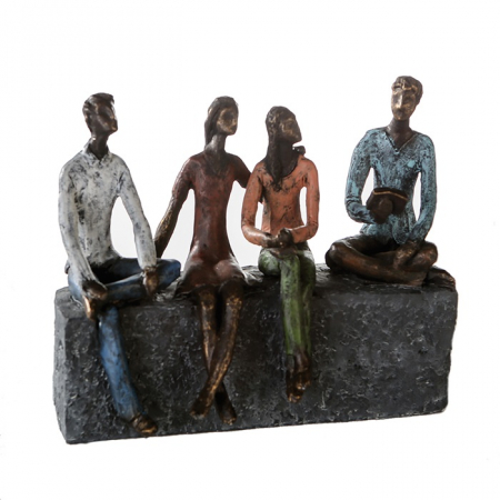 Accesorii - Figurina NETWORK, rasina, 26x21X11 cm
