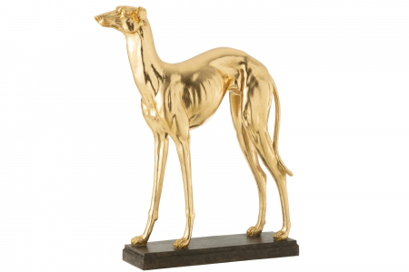 FIGURINE - Figurină, Ogar, Auriu