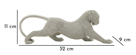 Figurina, Pantera Stralucitoare cm 32x9x11 [6]