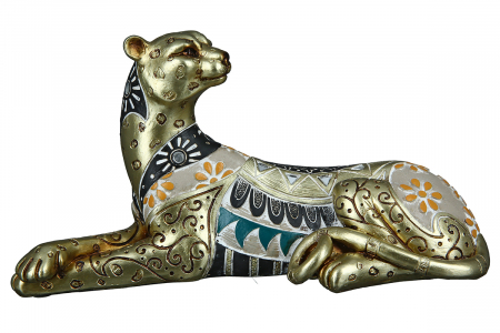 Figurina Panther Ismail, Rasina, Multicolor, 24x12.5x9 cm [3]