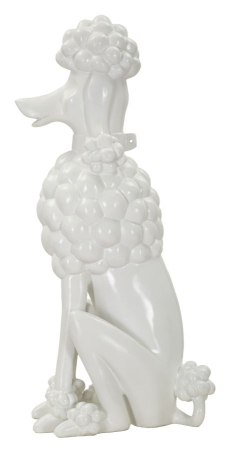 Figurina, Pudel alb 20x26x61 cm [1]