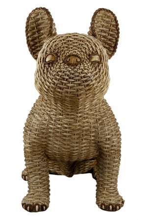 Figurina Pug , Rasina, Maro, 29x33x18 cm [3]