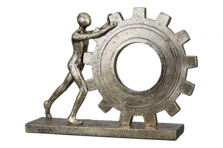 SALE % - Figurina rasina Cogwheel