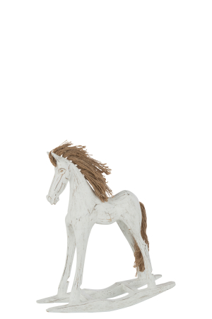 IN STOC - Figurina, ROCKING HORSE, S