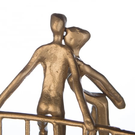 Figurina ROMANCE, metal, 17X13X10 cm [4]
