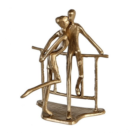 Figurina ROMANCE, metal, 17X13X10 cm [0]
