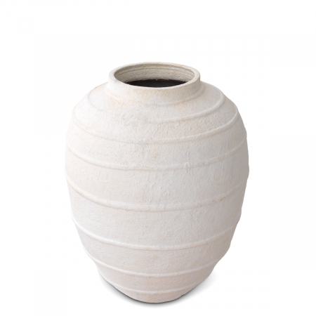 Figurină Romane, finisaj alb , Dims: Ø 70 | H. 100  (CM)