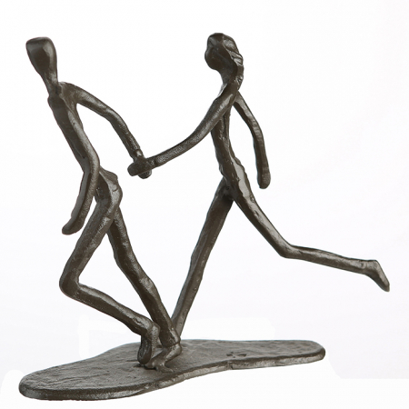Figurina RUNNING, metal, 18x17X7 cm [3]
