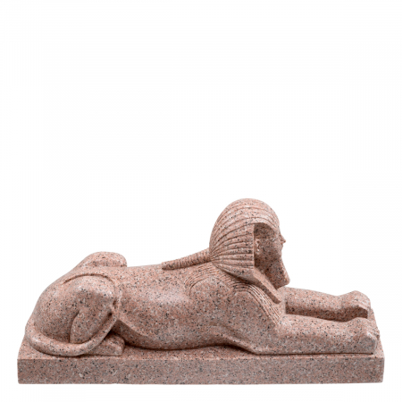 Figurină Sfinx din granit Hatshepsut, Dims: W. 59 | D. 16.5 | H. 28  (CM) [2]