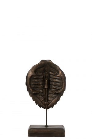 Figurina Shell, Compozit, Bronz, 19x11x35.5 cm [1]