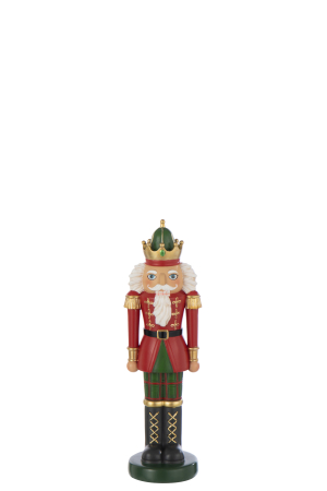 Figurina, Spargator de nuci pe baza din polirasina, rosu/verde inchis, S [1]