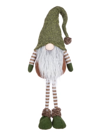 Figurina, Spiridus, „Asmo”, dungat, Material textil, verde, PU 2, L. 15 cm, L. 24 cm, H 90 cm [0]