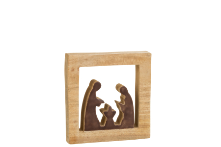 Figurină, Square Lemn L SALE % - Figurină, Square Lemn L