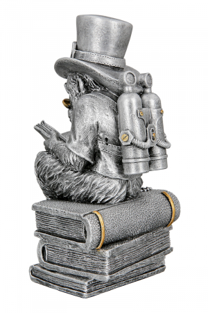 Figurina Steampunk, Rasina, Argintiu, 13x11x23 cm [1]