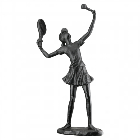 Figurină, Tenis, Active, Poly, negru, PU 4, 2 buc. asortate, L. 5,5 cm, L. 14 cm, H. 19,5 cm [2]