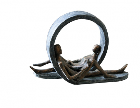 Dragobete - Figurina TIME OUT, rasina, 31X22X13 cm