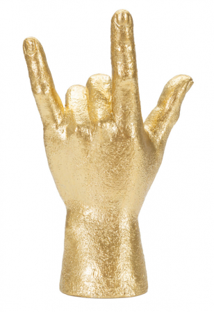 Figurina Yeah Hand, Rasina, Auriu, 23x14.5x7 cm [3]
