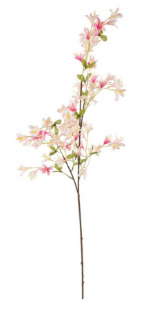 SALE % - Floare decorativa, plastic, roz, 105cm